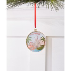 Holiday Lane Florida 2021 Disk Ornament, Multi