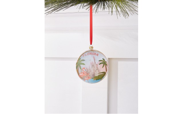  Florida 2021 Disk Ornament, Multi