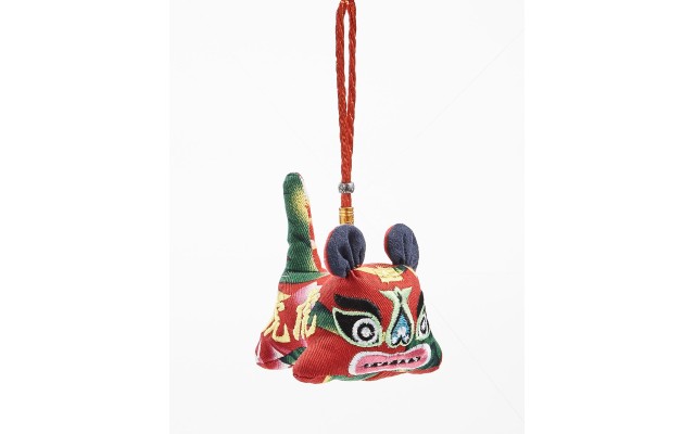  Lunar New Year Tiger Ornament, Red