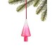  Merry and Brightest Christmas Ornaments, Pink, 1.7