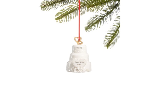  Our First, Wedding 2021 Cake Ornament