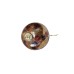  Set of 2 Glass Ornament