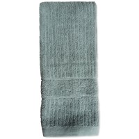 Home Design Soft Solutions Cotton 16″ X 28″ Hand Towel, Smoke