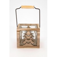 Home Essentials Tree Candle Holder, Tan