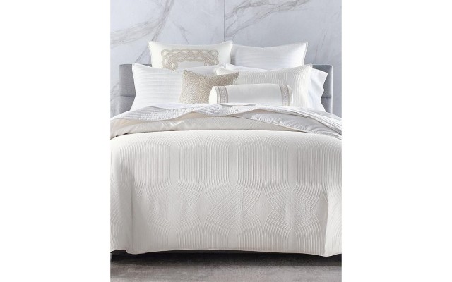  Avalon Comforter, King, Ivory