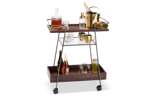  Bar Cart, Brown