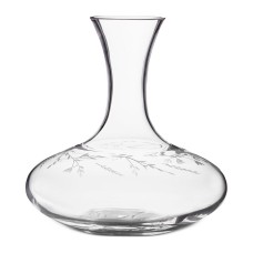 Hotel Collection Classic Etched Floral Decanter