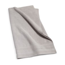 Hotel Collection Classic Metallic Stripe Bath Towel, Gray, 28″x54″