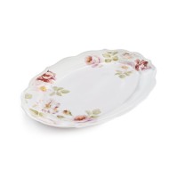 Hotel Collection Classic Wild Rose Platter