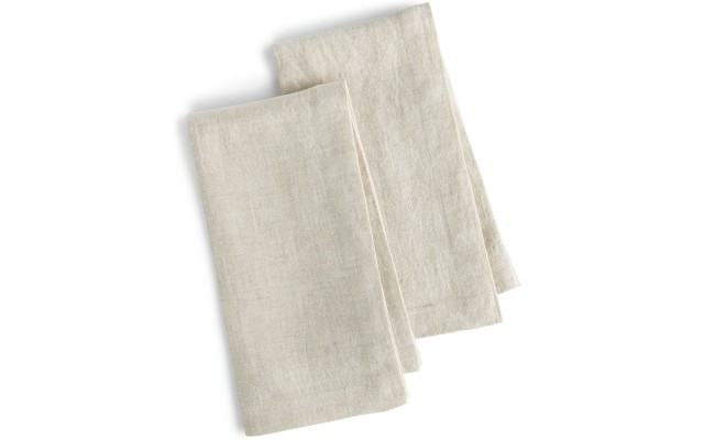  Linen 2-Pc. Modern Natural Napkins