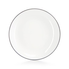 Hotel Collection White/Black Line Salad Plate, 8''