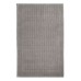  Woven Stripe Cotton 22 X 36 Pearl Grey Door Mat
