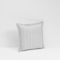 Hudson Park Bedding, 800TC SOLID 16″ Square Decorative Pillow, Murcury
