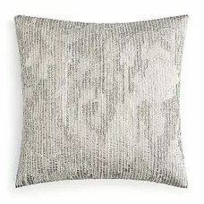 Hudson Park Collection Embroidered Texture Decorative Pillow