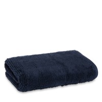 Hudson Park Collection Ribbed Washcloths, Navy, Washcloth