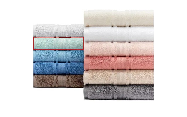  Supima Bath Towel, French Mint, 30×57