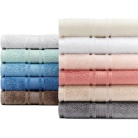 Hudson Park Collection Supima Tubmat, Blue Myth, 24 X 24