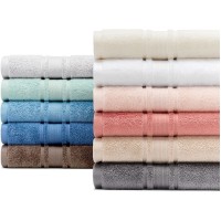 Hudson Park Collection Supima Washcloth, Blue Myth, 12 X 12