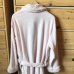 Hudson Park Womens Faux Sherpa Robe,  Airy Pink, Large / X-Large