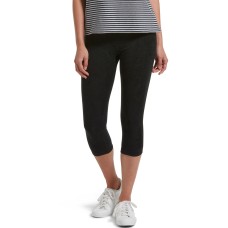 Hue Women’s Reversible French Terry Ultra High Waist Capri Leggings