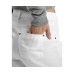  Women’s Ultra-Soft Denim High Rise Bermuda Shorts, White, Small