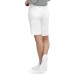  Women’s Ultra-Soft Denim High Rise Bermuda Shorts, White, Small