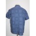  Mens Chambray Strech Shirt, Stone Blue, X-Large