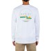  Mens Everyday Washed Slider Long Sleeve Shirts, XX-Large,White