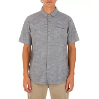 Hurley Mens One and Only Palm Trip Shirt, Medium