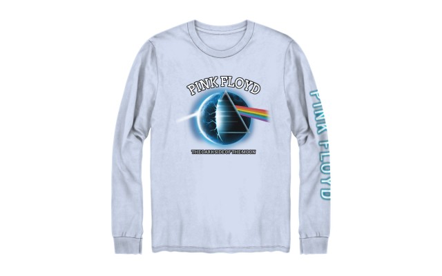  Men’s Dark Crashing Long Sleeve Graphic T-Shirts, Blue, Medium