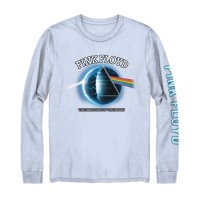 Hybrid Apparel Men’s Dark Crashing Long Sleeve Graphic T-Shirts, Blue, Small