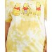 Womens Plus Trendy Tie-Dyed Cotton Graphic Print T-Shirts, Yellow, 3X