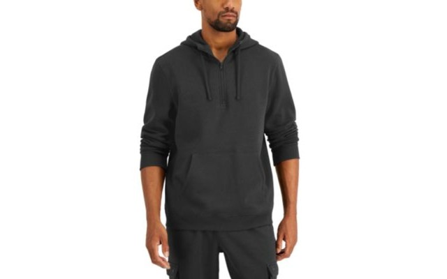 Id  Mens 1/2-Zip Pullover Hoodies