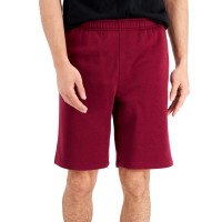Id Ideology Mens Fleece Shorts, wine, 3X-Large