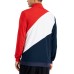  Men’s Regular-Fit Colorblocked Track Jacket, Red, XXX-Large