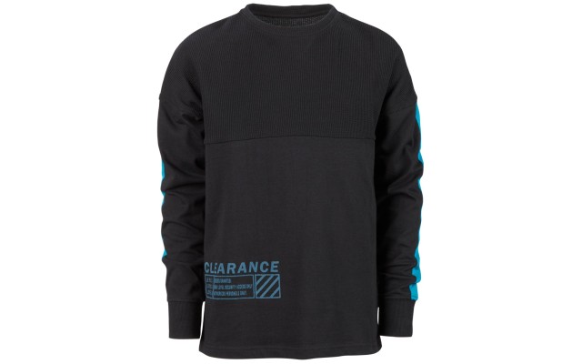 Ideology Big Boys Graphic Thermal T-Shirt, Noir, M