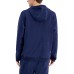  Mens Solid Fleece Hoodie, X-Large, Navy