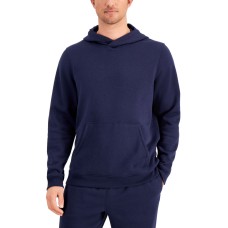 Ideology Mens Solid Fleece Hoodie, X-Large, Navy