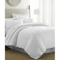 Ienjoy Home Essential Colors Duvet Cover Set Ultra Soft Microfiber Bedding  Duvanizaleset Cover Set, Twin XL, White