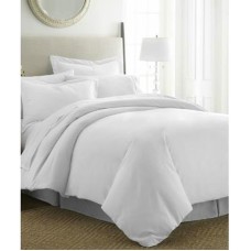 Ienjoy Home Essential Colors Duvet Cover Set Ultra Soft Microfiber Bedding  Duvanizaleset Cover Set, Twin XL, White