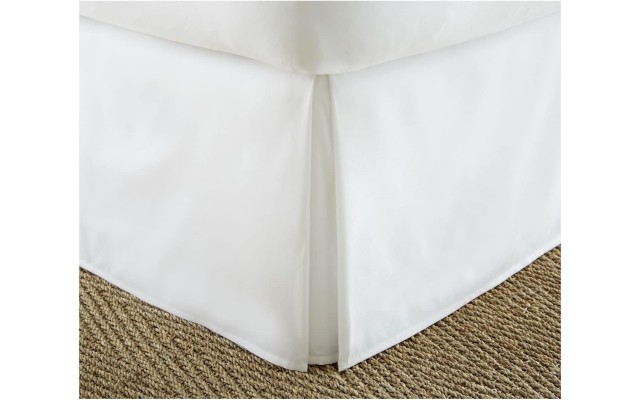 Premium Bed Skirt, Queen, White
