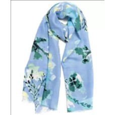 Inc Dreamy Floral Pashmina Scarf, Blue