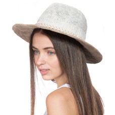 Inc International Concepts Colorblocked Panama Hat, White