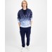 Men’s Faded Tiger Sweatshirts, Navy, XX-Large