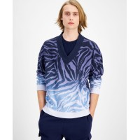 INC International Concepts Men’s Faded Tiger Sweatshirts, Navy, Medium