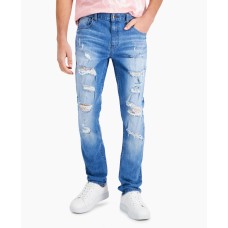 INC International Concepts Men's James Ripped Skinny Jeans