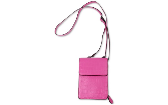  Mens Mini Cross Body Bag, Pink