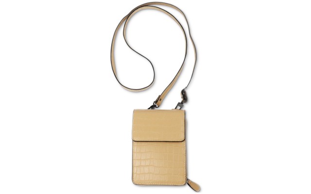  Men’s Mini Cross Body Bag, Tan