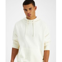 INC International Concepts Men’s Oversized Hoodie, Antique White, Medium
