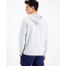 s Men’s Regular-Fit Printed Hoodie, Light Blue/XL